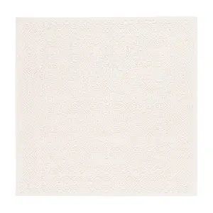 Textural Collection 4' x 4' Square Rug by Valerie