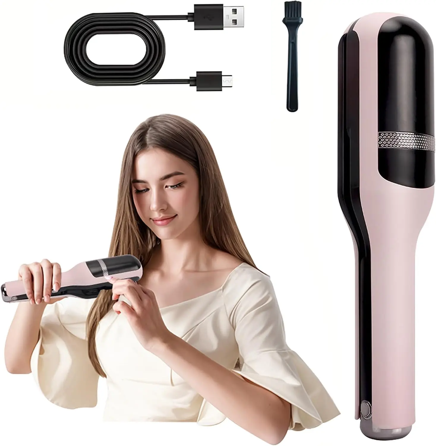 Split Ends Hair Trimmer Automatic Damage Hair Clippers for Salon & Home, Premium Styling Thinning Texturizing Split Ends Trimming Razor Dead End Remover Machine for Women