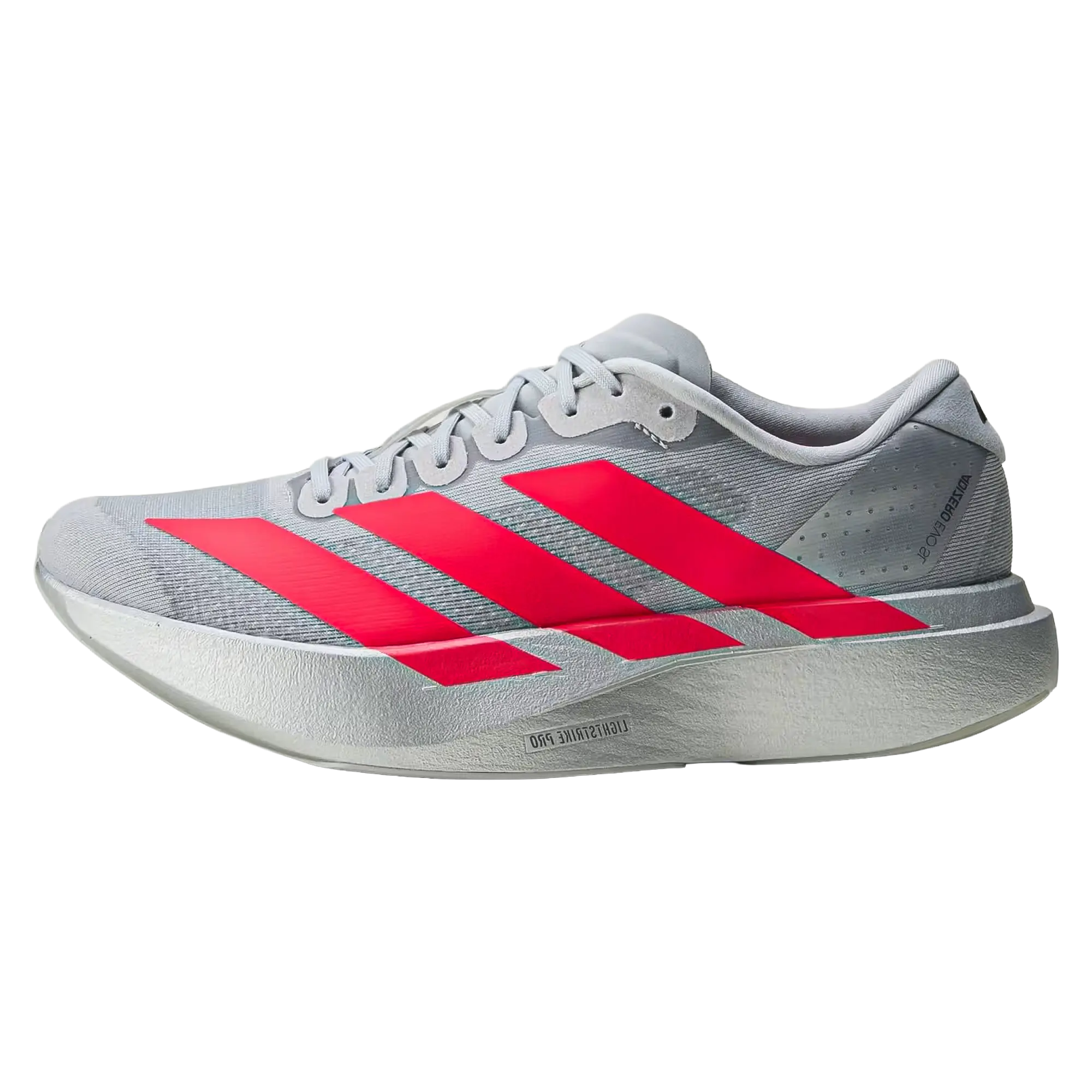 Adizero Evo SL WMNS "Silver Metallic Lucid Red" KI3383