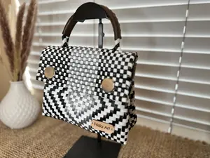 Black, white & Silver