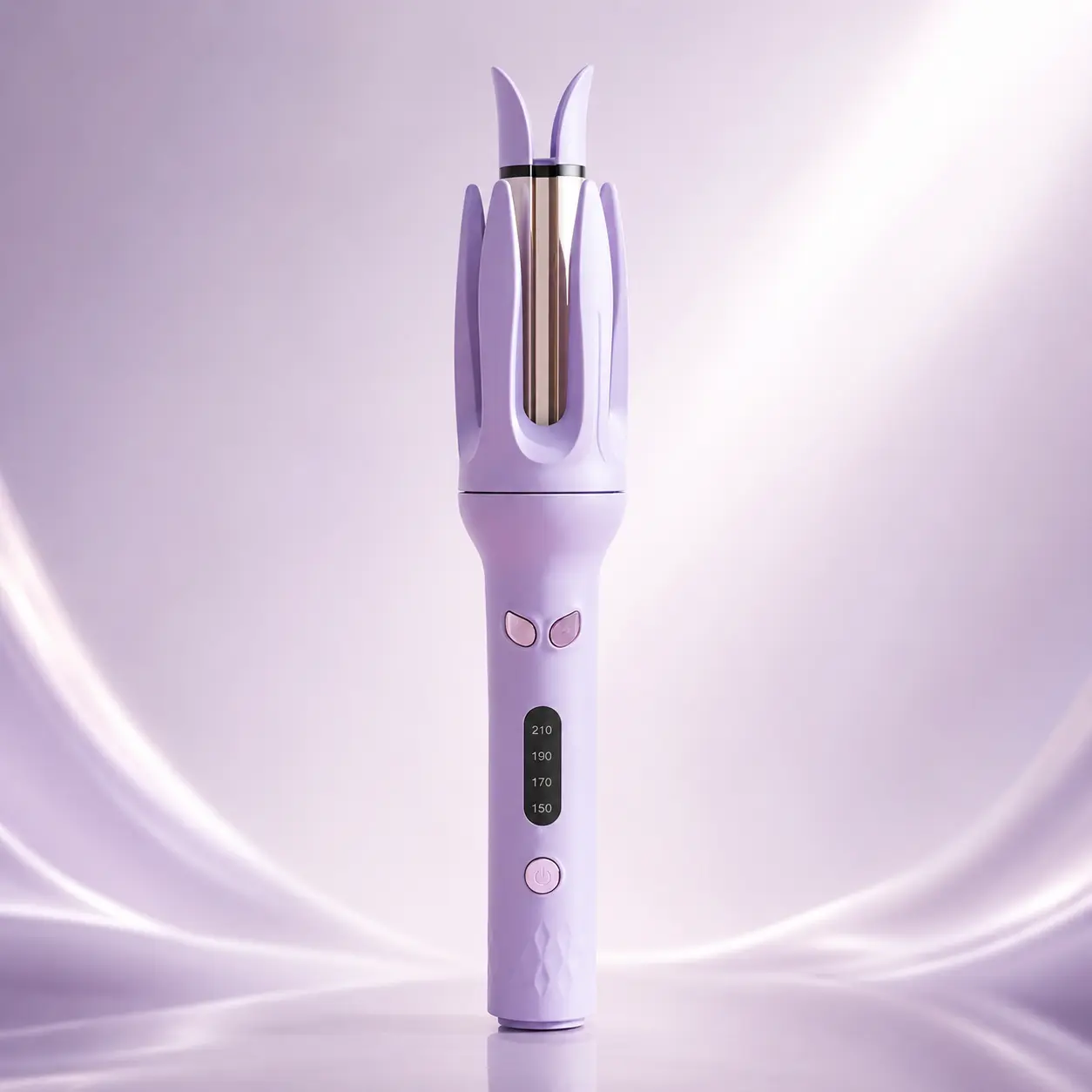 Automatic Hair Curler, 28mm Rotating Curling Iron with Negative Ions, 4 Adjustable Temperature Settings, Easy Hair Styling Tool for Women, Home Use & Valentine’s Day Gift