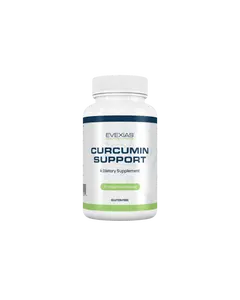 Evexias Curcumin Support Healthcare Fitness Vitamin Supplement,  60 Vegetarian Capsules Organic Turmeric Antioxidant Anti-inflammatory US