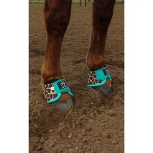 Cheetah Mint Bell Boot