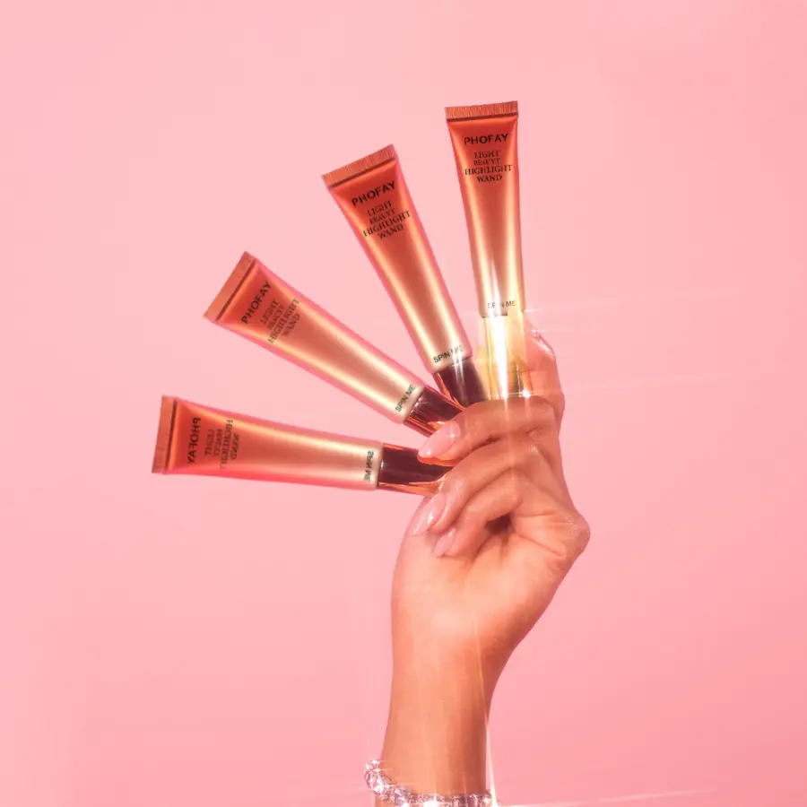 Highlighter Wand Pencil Bronzer & Blush Stick Cosmetic Makeup Products Long Lasting Waterproof Stick, Birthday Gift Christmas Gift for women and girls