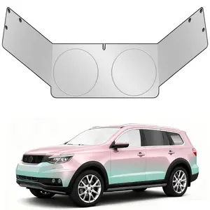 Car Windshield Sun Shade - 59"×34" Window Shades Sun Block Shades for Front and Side Universal Foldable Sun Visor Privacy Covers,Heat-Insulating Reflective Privacy Curtains For SUV