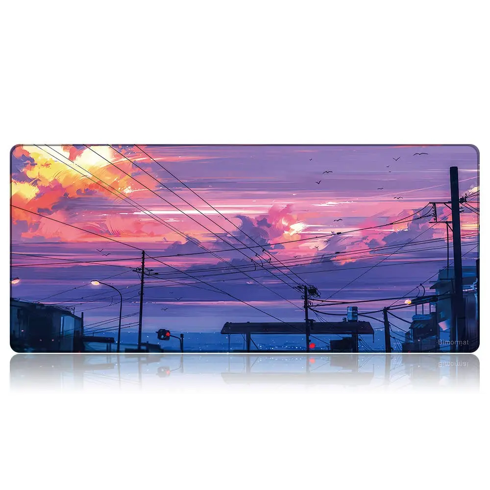 Personalized 35.4x15.7 inches Gaming Mouse Pad, Large Anime Mousepad Extended Big Mouse Mat, The Best Desktop Companion for Gaming,Office and Study