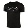 Cotton 2024 large size mens loose t shirt fashion bat print mens short sleeve t shirt summer new mens casual t shirt black -1 t shirt