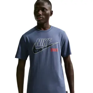Men's Nike USMNT Short-Sleeve Round Neck Cotton Casual Soccer T-Shirt, Menswear Top