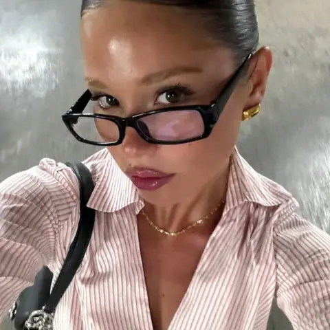 Women's Casual Rectangular Fashion Glasses, Anti-Blue Light, Retro Y2K Style, Daily Commuter Wear, PC Frame, All Seasons, Vintage Style Glasses