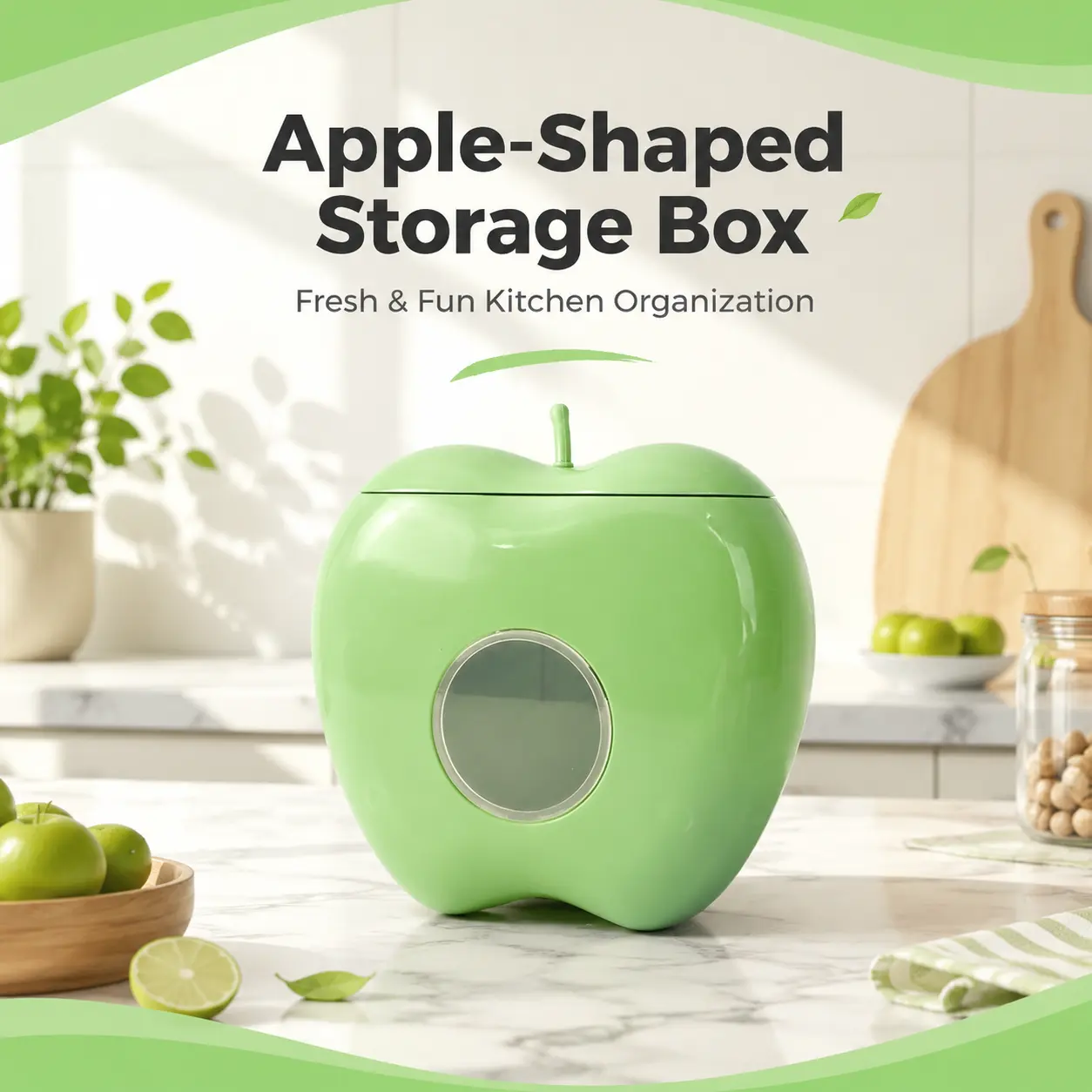 Food Plastic Wrap Dispenser, Large Capacity, Stylish & Attractive, Space-Saving Home Decor, Wall-Mounted Kitchen Storage Organizer for Fresh-Keeping Bags (Green) waterproof reusable
