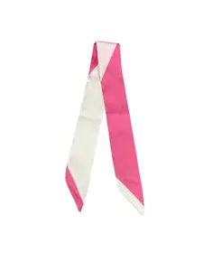 Twilly Scarf (PINK/WHITE)