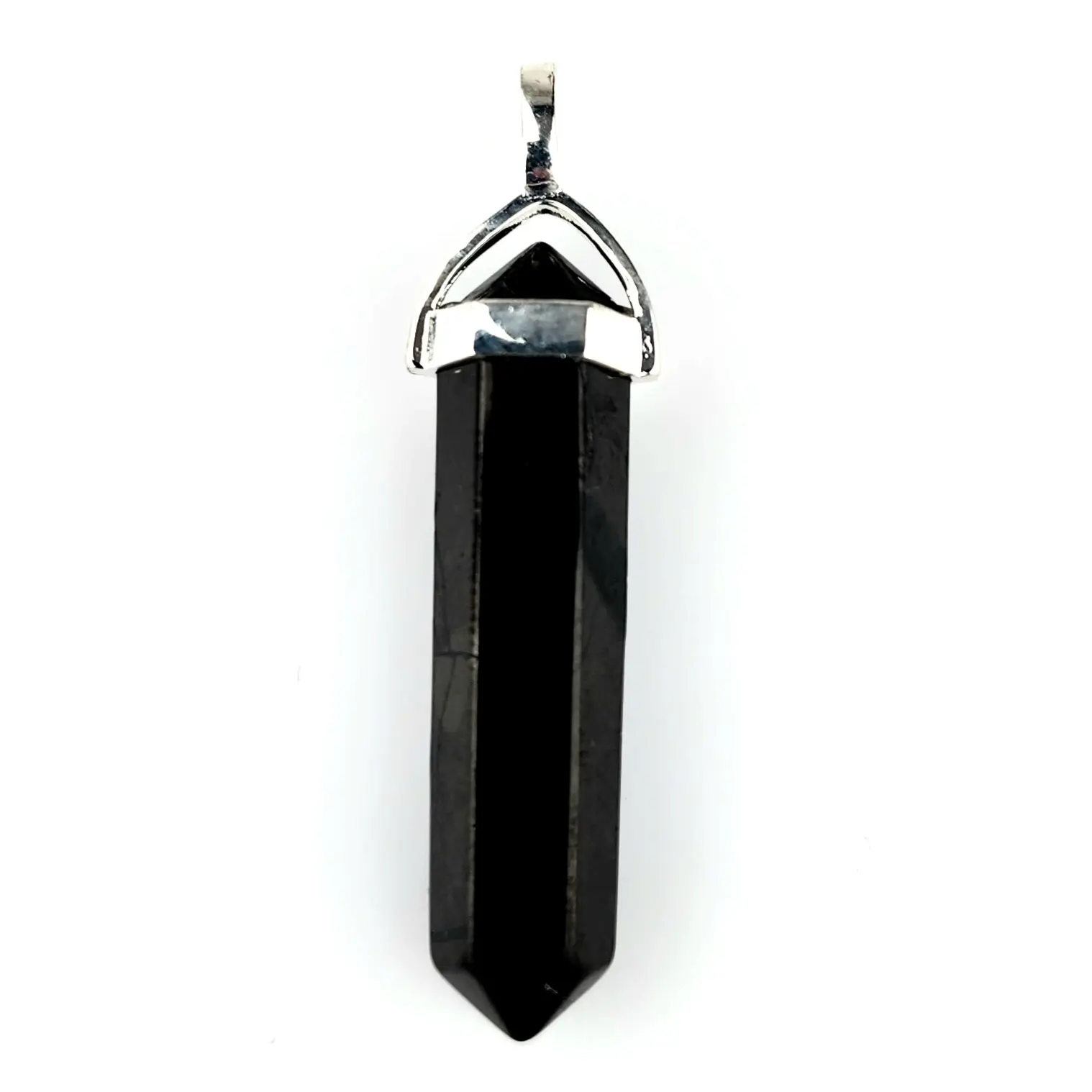 Shungite Hexagon Pendant 34mm