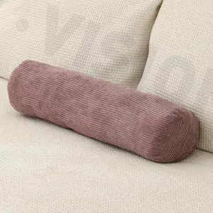 Nordic Style Striped Long Pillow, Soft Comfortable Cushion, Durable Skin-Friendly, Ideal for Sofa Bedroom Bedding Lounge Chair Seat Bench Living Room Salon Hotel Home Decor