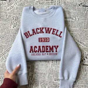 Blackwell Academy Life Is Strange Embroidered Sweatshirt and Hoodie, Chloe Inspired Sweater, Video Game Merch