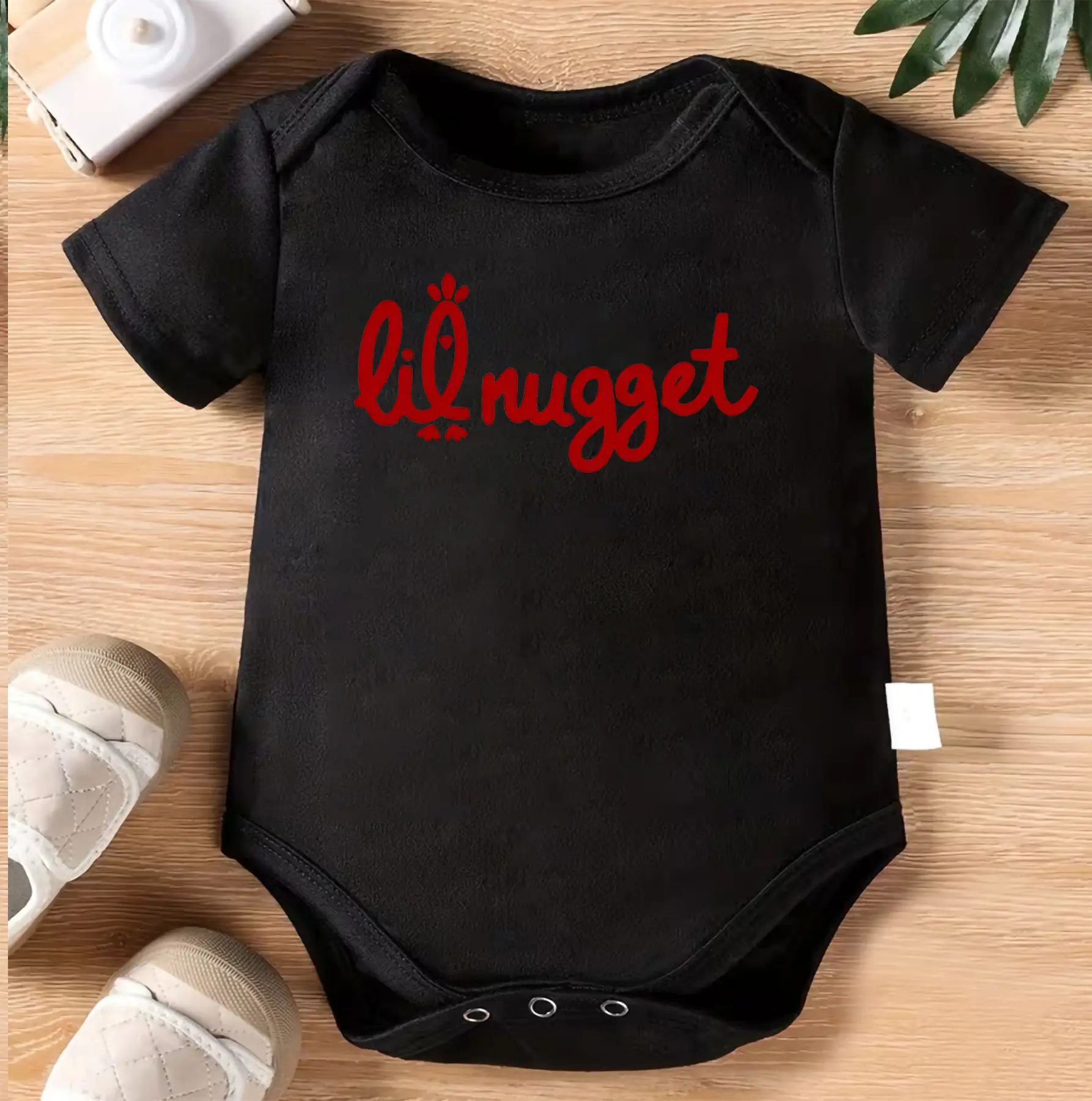 Lil Nugget Baby Bodysuit, Funny Chicken Baby Onesie, Cute Infant Romper, Farm Animal Newborn Outfit, Gender Neutral Baby Clothes, Baby Shower Gift, Country Baby Shirt