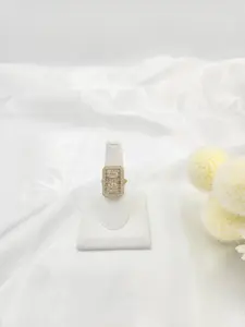 womens rings in 14K gold plated, elegant and modern.  (36)