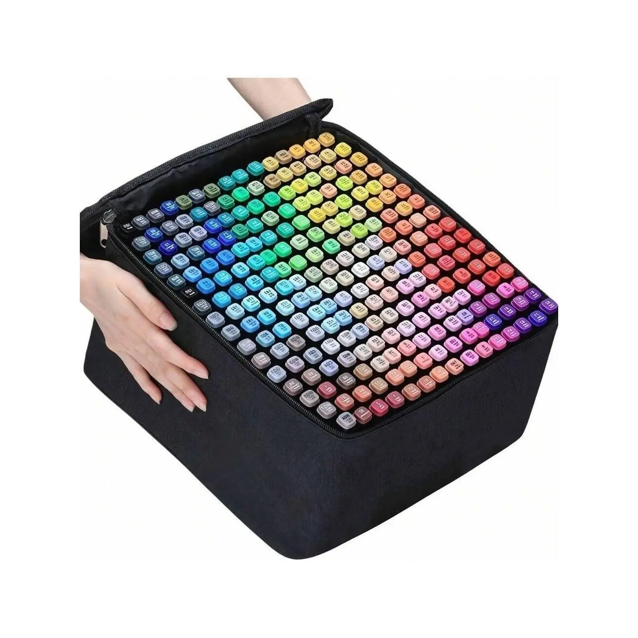 80 Colors Alcohol Art Markers for Drawing & Sketching - Dual Tip Artist Markers with Case for Adults & Coloring