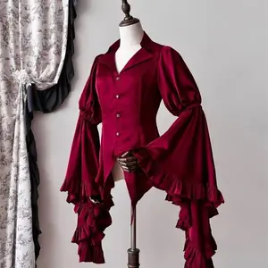 Gothic Kawaii Girl Sweet Cute Lolita Lantern Sleeve Shirt Y2k Aesthetic Lace Patchwork Blouse Tops Women JK Loose Blouse Chic