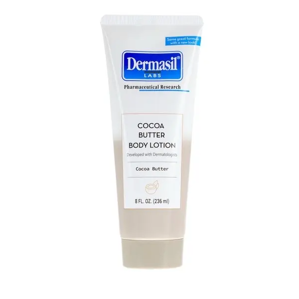 DERMASIL Labs Cocoa Butter Body Lotion, Moisturizing Body Cream,8 oz.” Body Care Daily