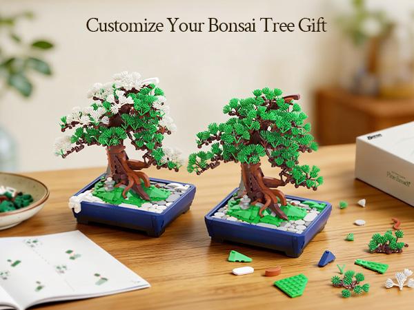 【Summervibes】WISE BLOCK Sakura Tree Building Block Set for Adult 900Pcs Artificial Blocks Unique Structures Fun Wooden Model Kit Wooden Diy Kit