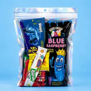FOOD CRUSH BLUE RAZZ PICKLE KIT - CHAMOY TREATS CANDY