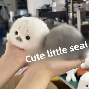 Cute little seal baby plush toy hanging accessory simulated ocean doll