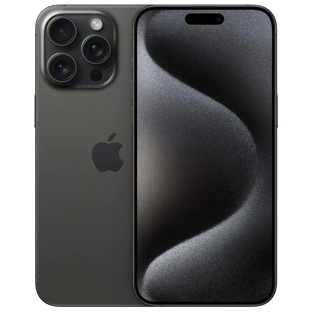 Refurbished Apple iPhone 15 Pro Max 256GB Unlocked – Black Titanium Premium