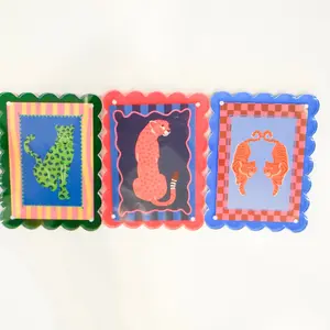 Scalloped Acrylic Frame