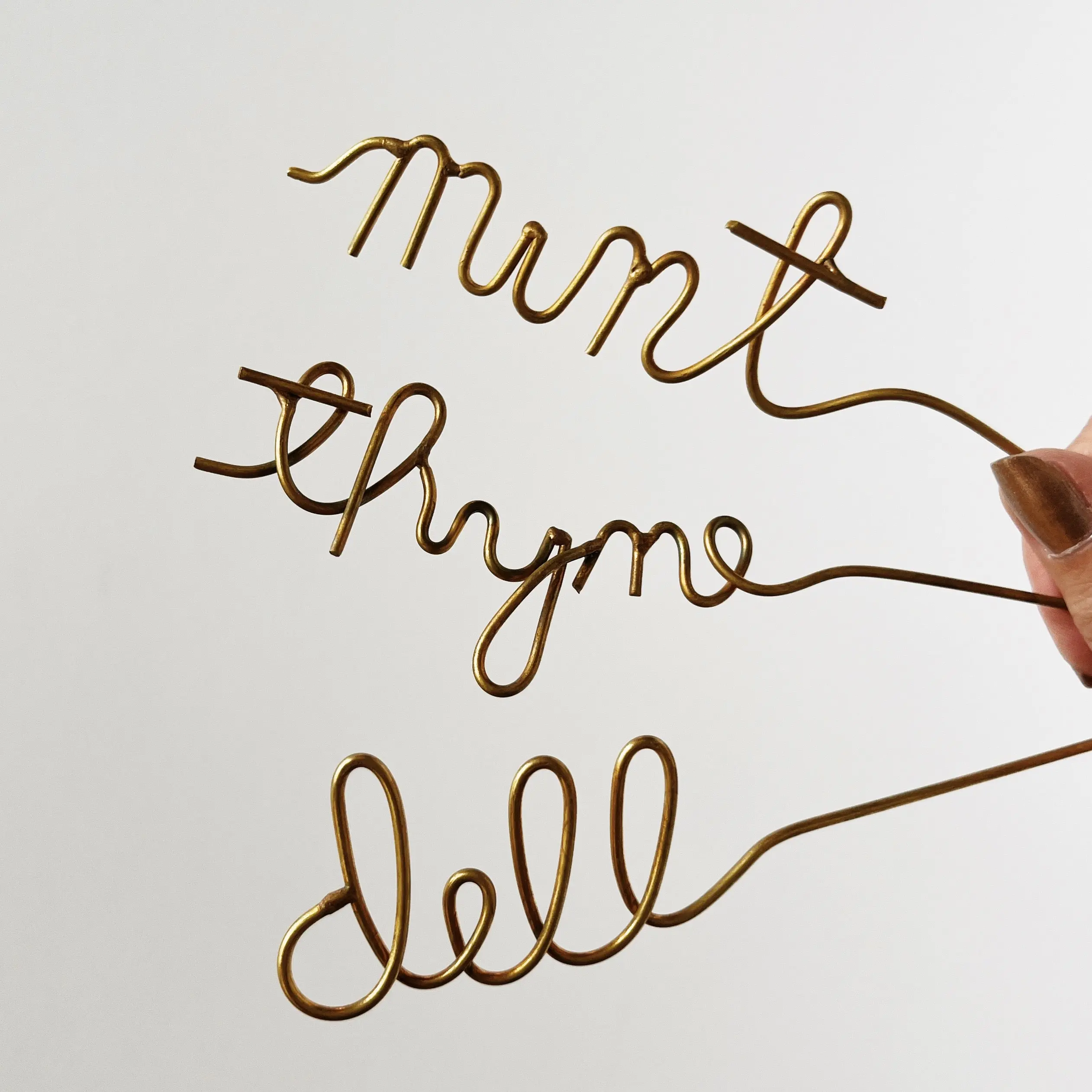 Wire Herb Markers