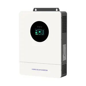 12KW 48V Hybrid Solar Inverter Split Phase 120V/240V Dual MPPT 200A PV Charge 6 Parallel Support 12000VA Split Phase Output Pure Sine Wave For Home/Commercial Solar Systems