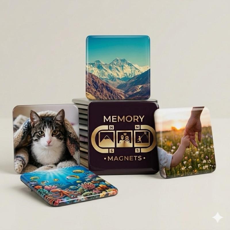 Custom Photo Fridge Magnet (2"x2")