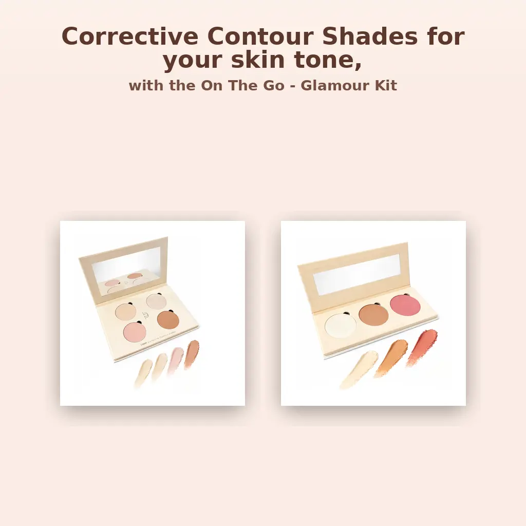 Beau Pur Contour Duo Bundle- Light and Fair Skin Tone