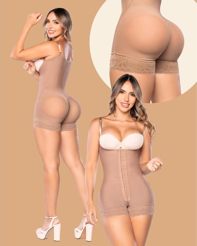 LA TENTADORA SMI7167 ULTRAINVISIBLE Compression Shapewear for Women Invisible Under Clothes Fitted Short Dress & Jeans Adjustable Support Straps Ultra-Lightweight Minimalist Design Regular Edition Outfit Womenswear