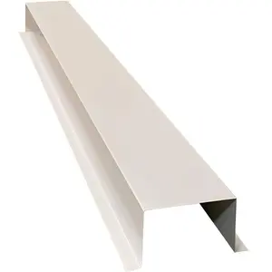 Residential Series - 26 Gauge Painted HVAC Line Set Cover Extensions - Additional 40 or 60 Inch Extension Section