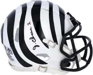 Ja'Marr Chase Cincinnati Bengals Autographed Riddell 2022 On Field Alternate Speed Mini Helmet - Fanatics Authentic Certified