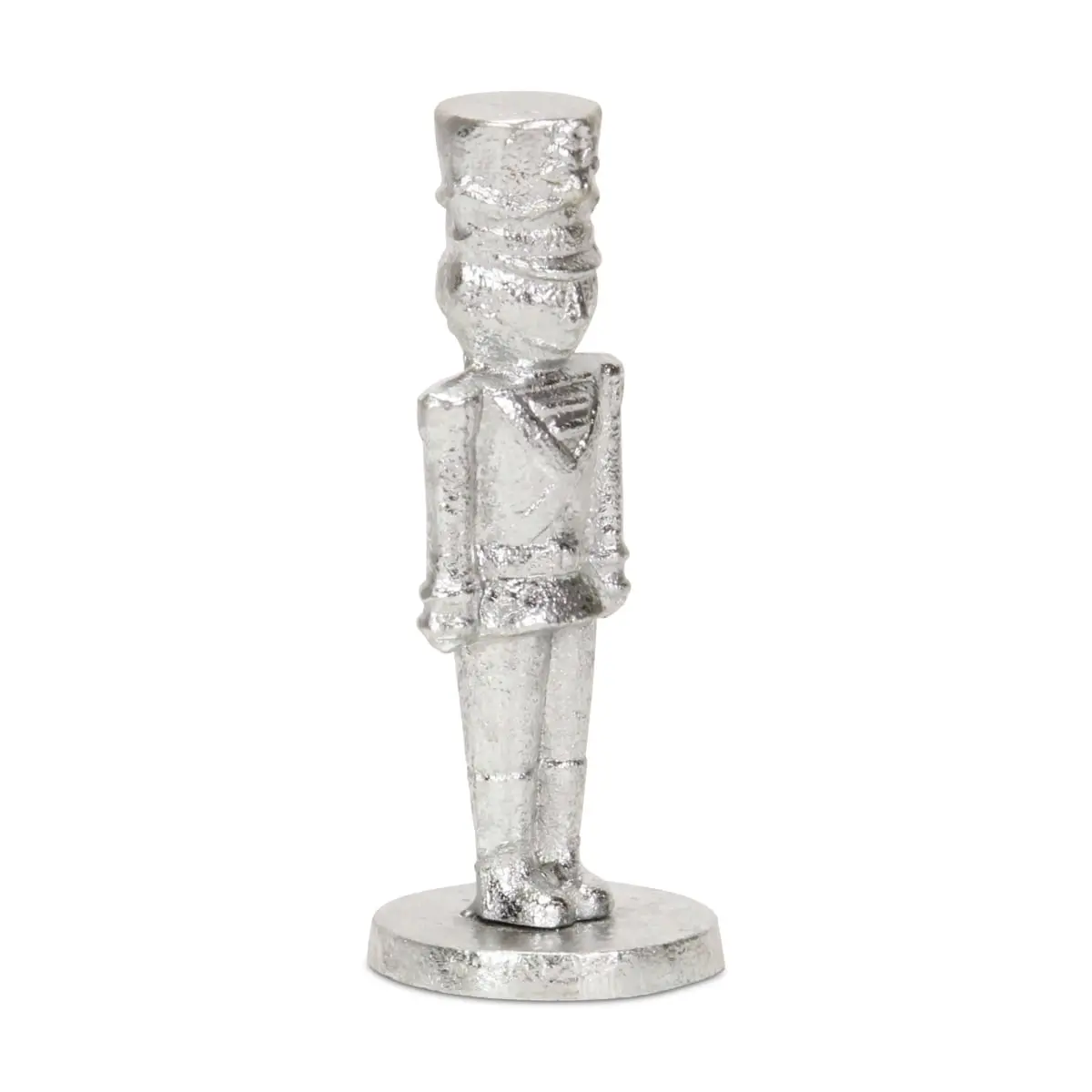 Cheungs 5988SV-L Clara Silver Cast Iron Nutcracker Figurine - Large