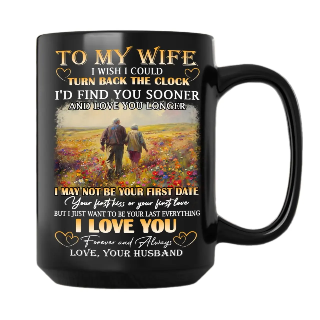 To My Wife Coffee Mug, I Love You Forever And Always Cup, To My Wife Mugs  From Husband, To Wife Coffee Cup, Gift For Wife Cup, 11 15oz Ceramic Cup -  TikTok Shop