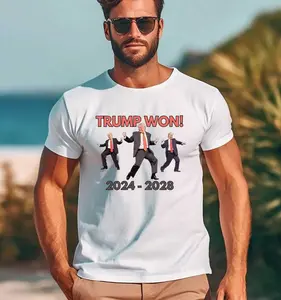 Trump Won 2024 2028 Trump Shirt Gildan 2000, Vote Trump 2024, President Donald Trump, The Best is Yet to Come