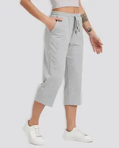 Cotton Capri Sweatpants