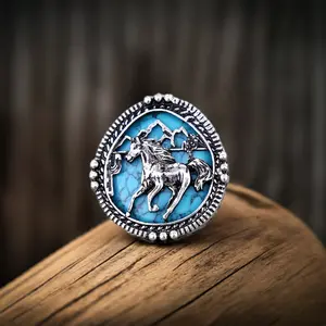 Western horse stretch ring