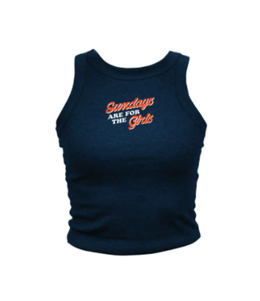 Sundays For The Girls High Neck Tank