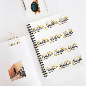 Ramadan Blessings Spiral Notebook - Islamic Journal, Prayer Notebook, Religious Gift, Islamic Stationery,  Ramadan Journal, Ramadan Gift.