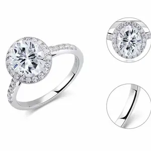 [ # H574](Pigeon)Synthetic Moissanite Fashion Jewelry Ring