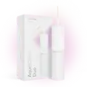 Something Nice AquaClean Duo Water Flosser - Dual Motor with UV Sterilization + LED Light + 4 Nozzles – Dentist Designed Cordless Oral Irrigator, Wireless Charging