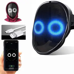 Halloween LED light up mask