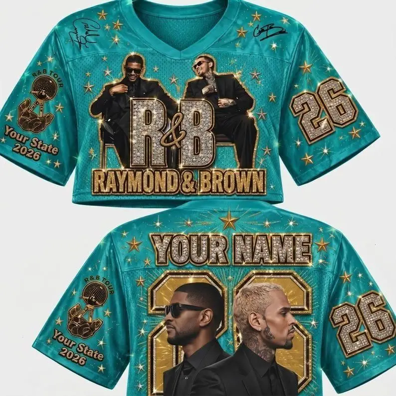 (Deal Today) 2026 R&B Tour Fan Apparel – Legends Music Croptop, Concert Shirt, Streetwear Outfit for Men Women