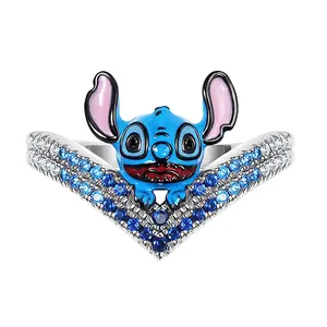 Disney Stitch Open Ring