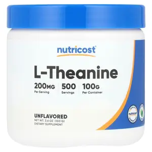 Nutricost L-Theanine, Unflavored, 3.6 oz (100 g)