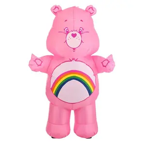 Adult Care Bears Inflatable Cheer Bear Costume