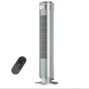 35 inch Portable Tower Fan with Carry Handle – Lightweight Oscillating Bladeless Fan, 28dB Quiet Standing Fan for Bedroom, Remote & 12H Timer, High Velocity Airflow for Office Dorm